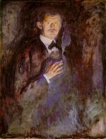 E. Munch, autoritratto con sigaretta